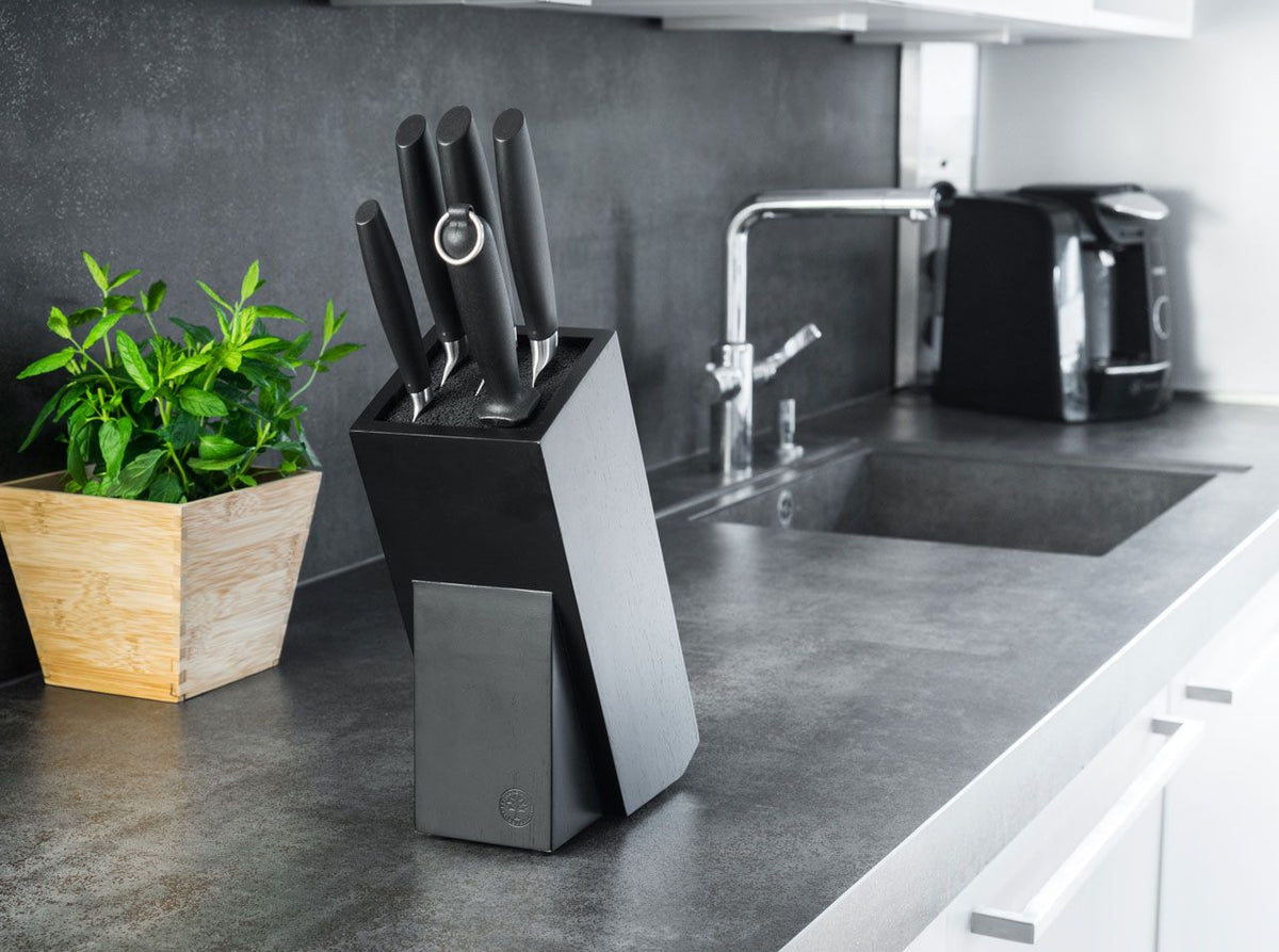 Böker Messerblock Gusto Wood Black