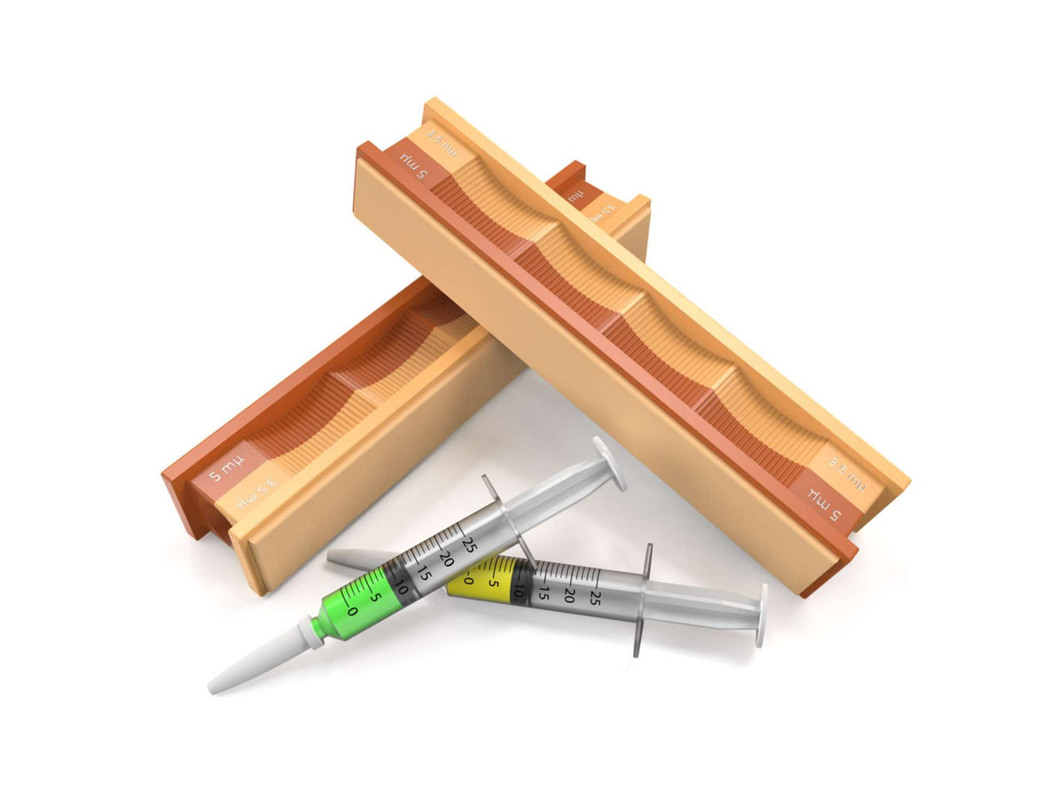 Wicked Edge 5/3.5 Micron Diamond Leather Strops Pack