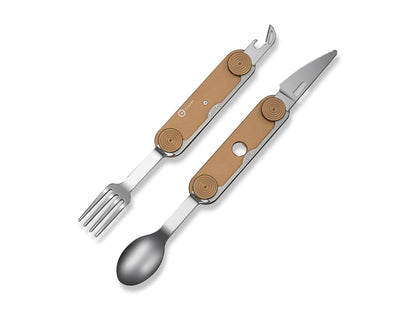 CIVIVI Partake Coyote Brown Aluminum