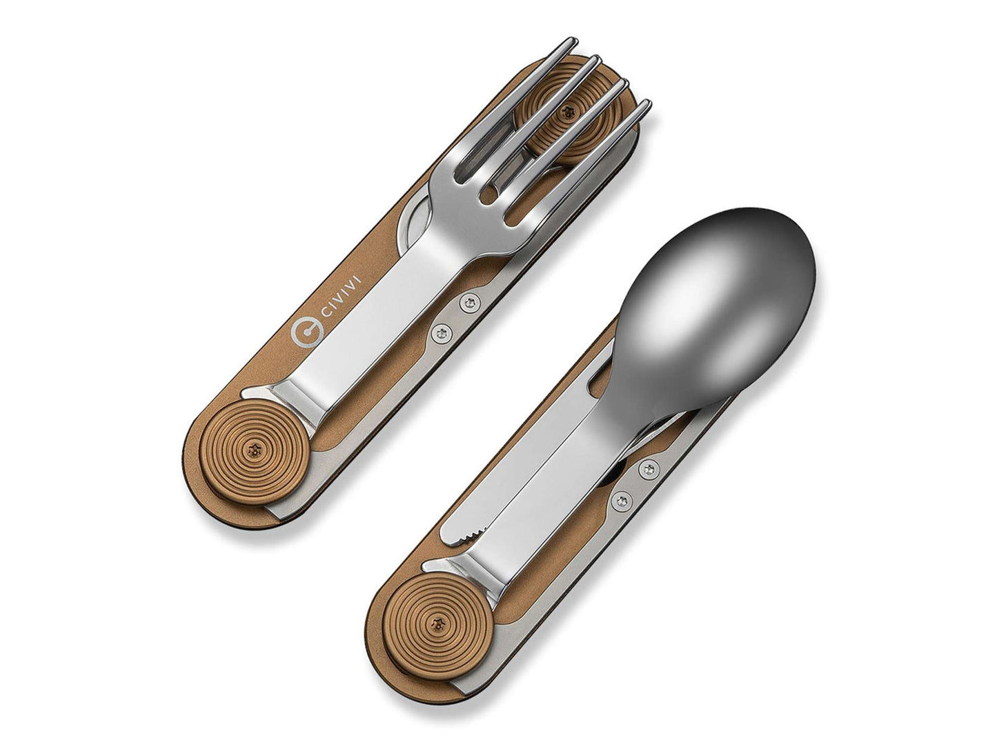 CIVIVI Partake Coyote Brown Aluminum