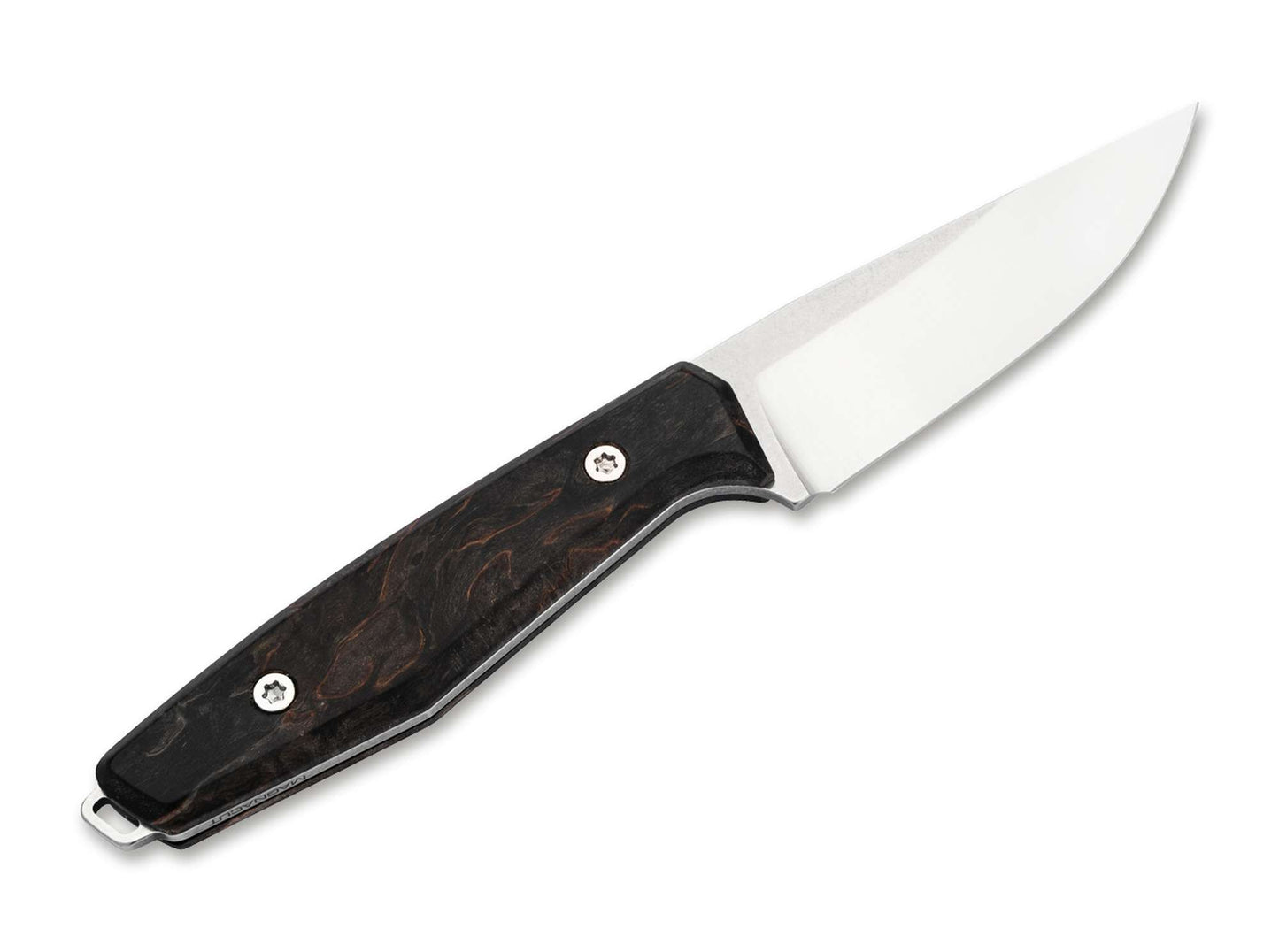 Böker AK1 Droppoint MagnaCut Maserbirke Black