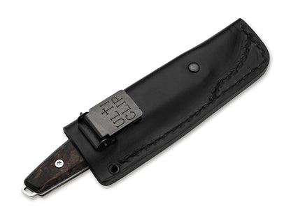 Böker AK1 Droppoint MagnaCut Maserbirke Black