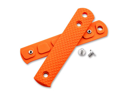Böker BFF Packlite Griffschalen G10 Orange Pyramid