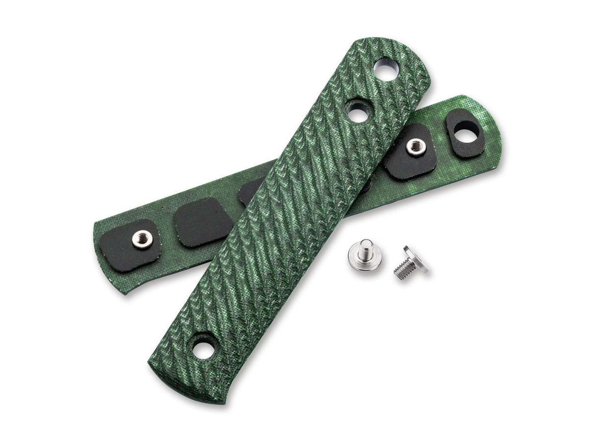 Böker BFF Packlite Griffschalen Leinen Micarta Bottle Grün Rope