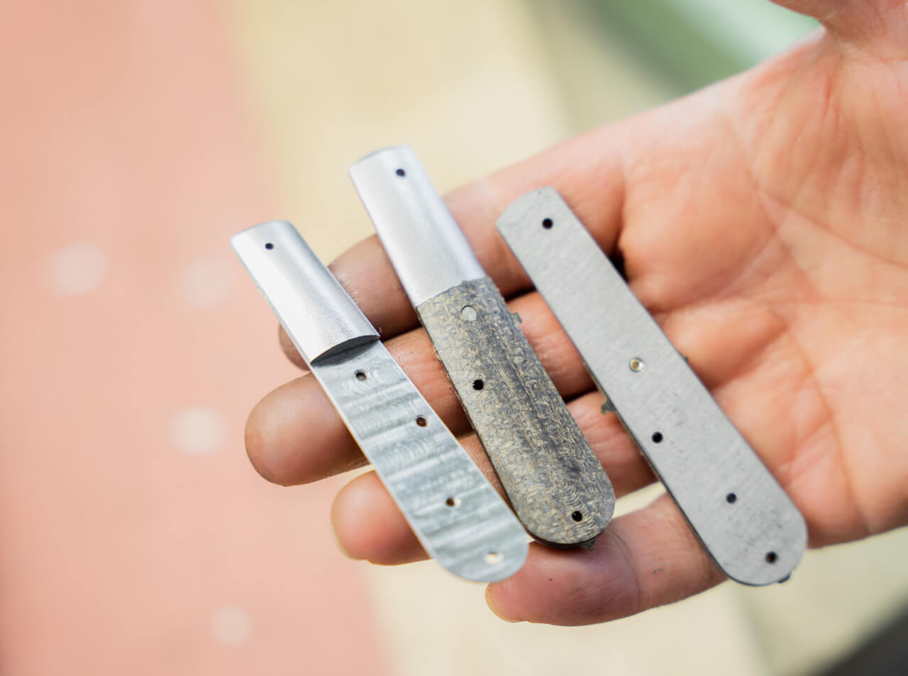 Böker Manufaktur Solingen Barlow M4 Sherman-Damast