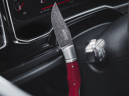 Böker Manufaktur Solingen Boxer Damast