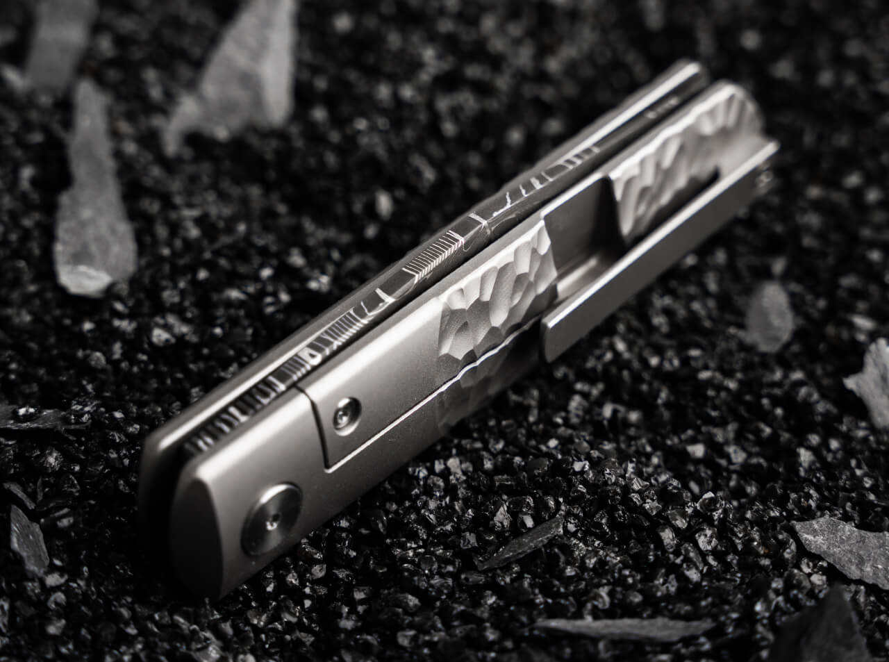 Boker BRLW Meteorite Damast