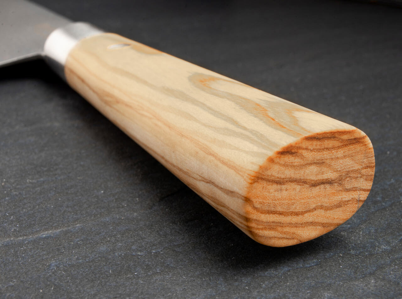 Böker Manufaktur Solingen Damast Olive Chefmesser Groß