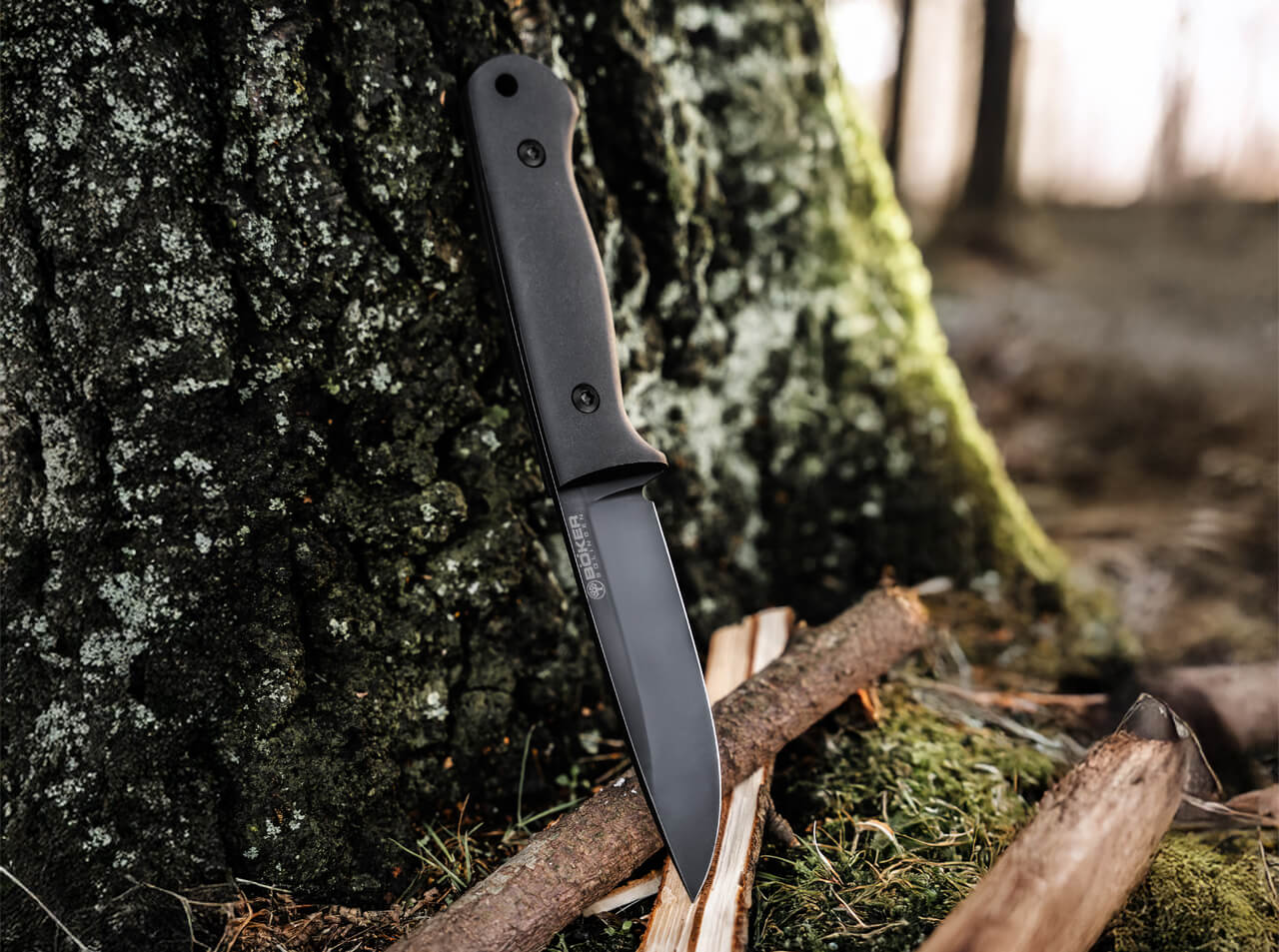 Boker DBK Bushfriend 2000 Allblack