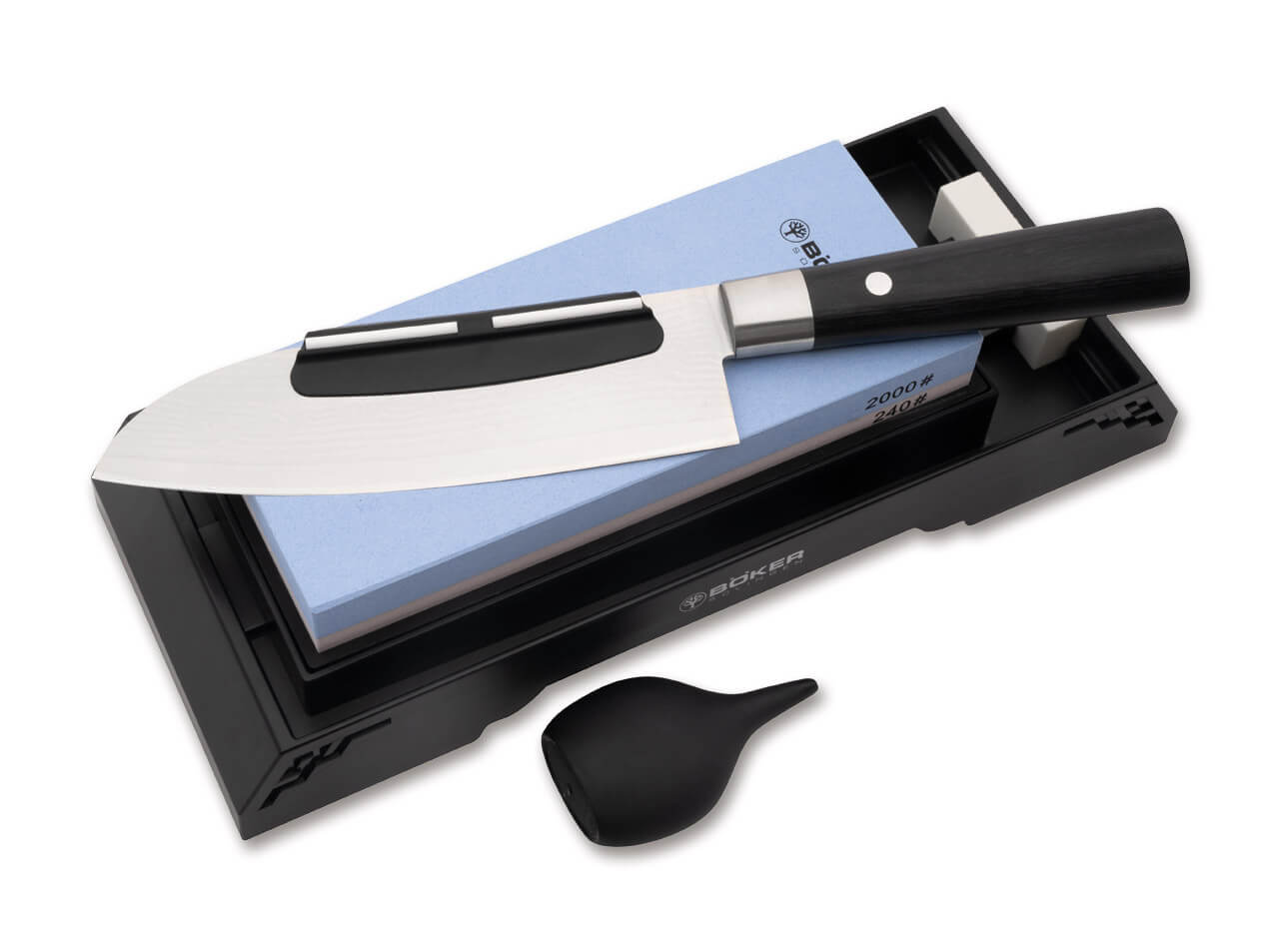 Boker Combi Water Stone Sharpening Station 240 / 2000