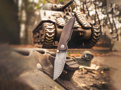 Boker M4 Sherman-Damast