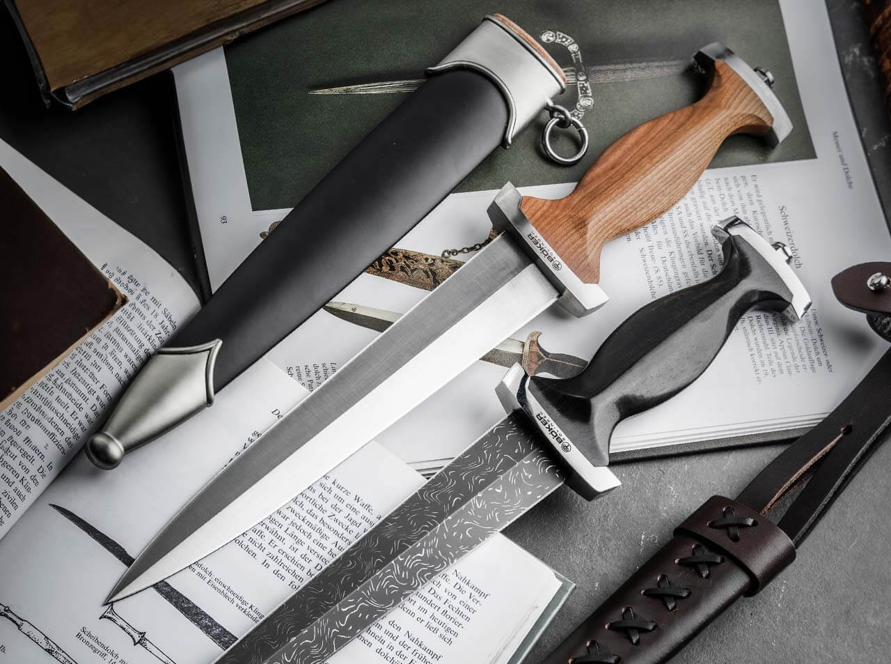 Böker Manufaktur Solingen Schweizer Dolch