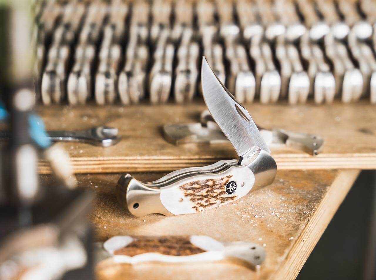 Böker Manufaktur Solingen Scout Hirschhorn