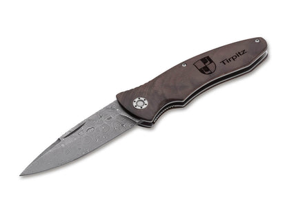 Boker Tirpitz-Damascus Wood 42