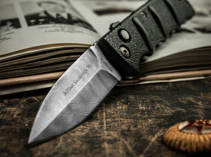 Boker Plus KALS-74 Spearpoint Damascus