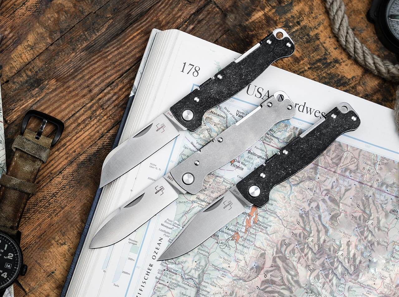 Boker Plus Atlas Backlock Clippoint