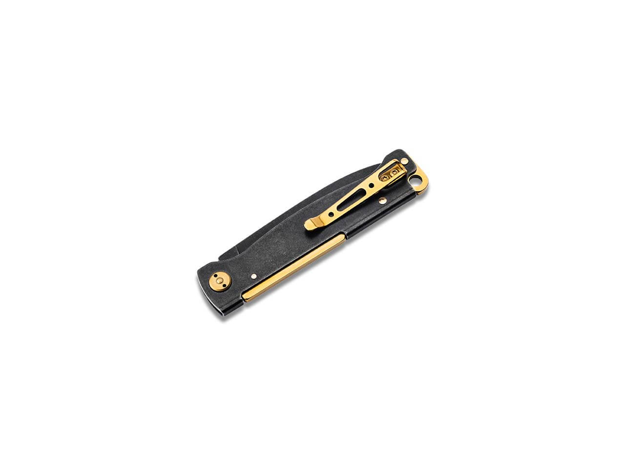 Boker Plus Atlas Black Stonewash Brass