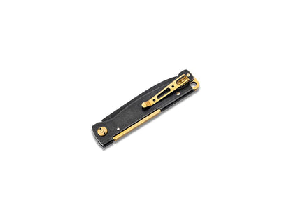 Boker Plus Atlas Black Stonewash Brass