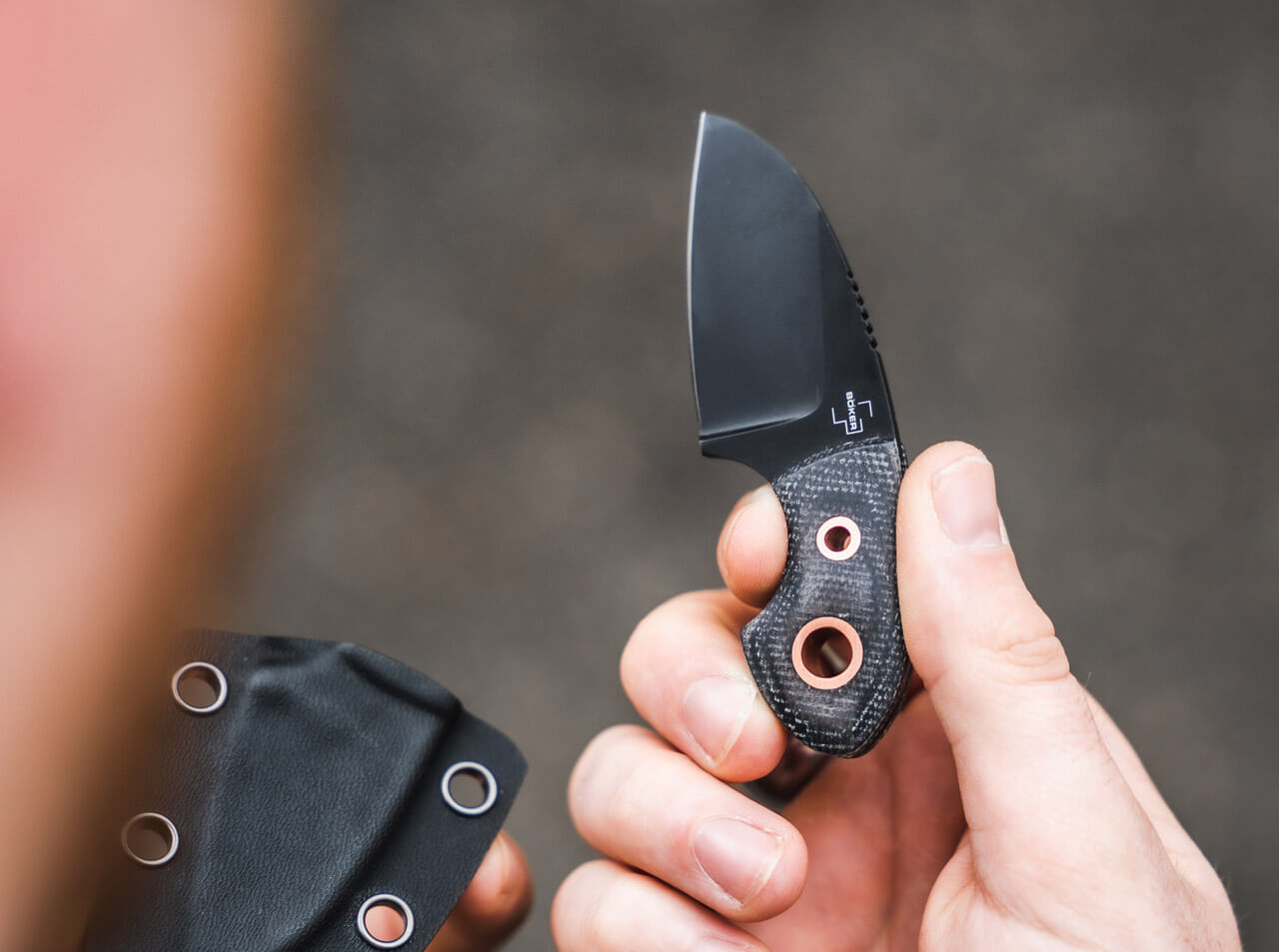 Boker Plus Gnome all Black Copper
