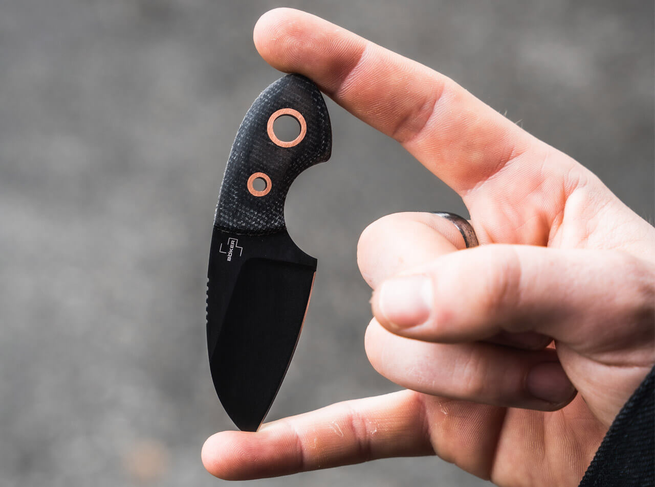 Boker Plus Gnome all Black Copper
