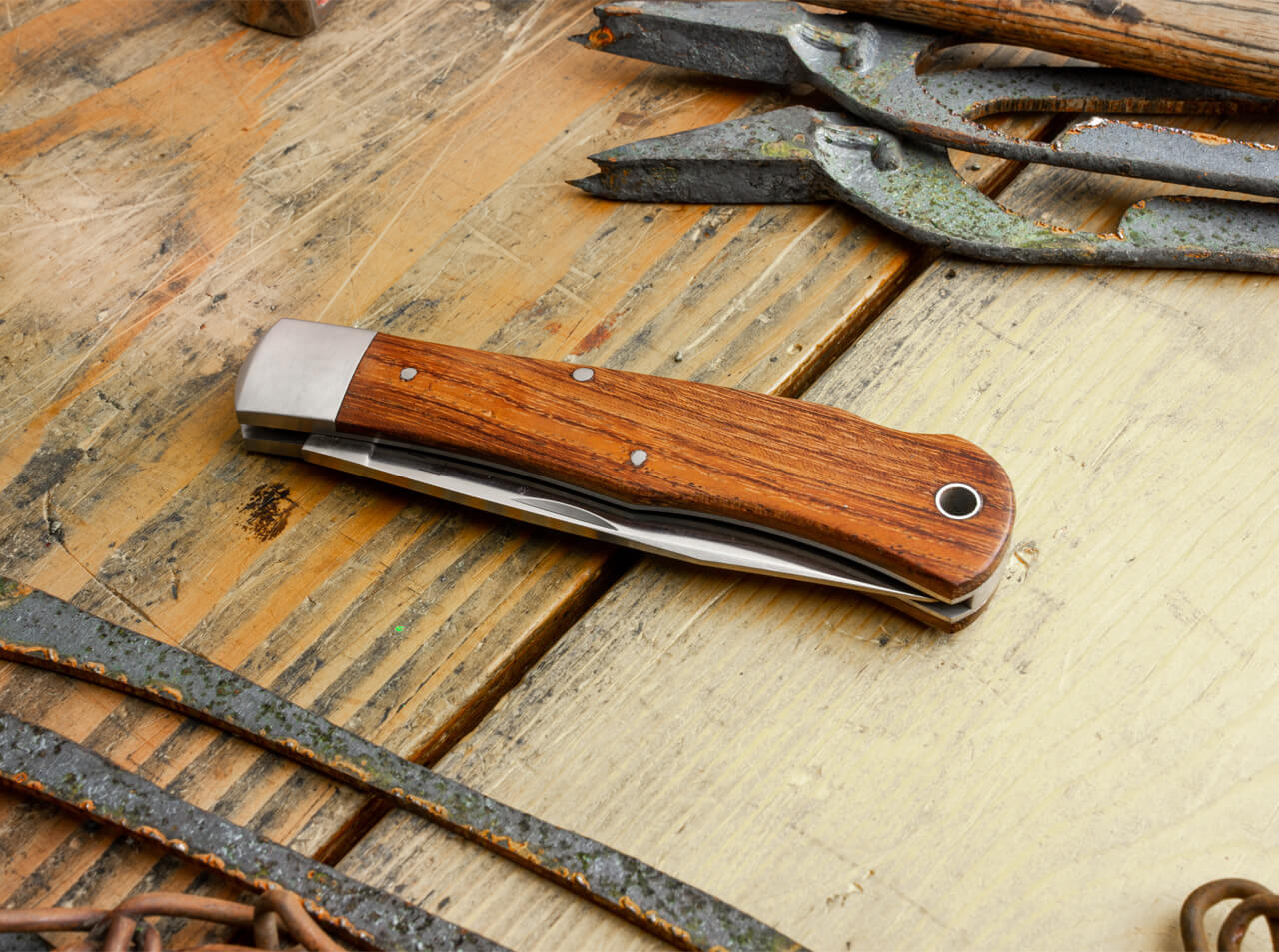 Böker Plus Lockback Bubinga