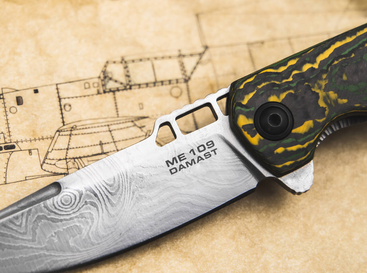 Böker Plus ME 109 Damast