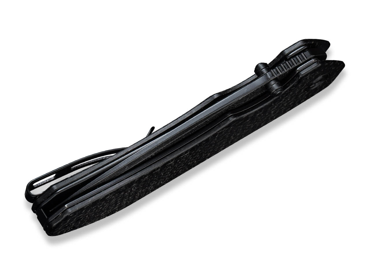 CIVIVI Brazen Damascus Micarta Black