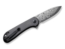 CIVIVI Button Lock Elementum II CF Damascus