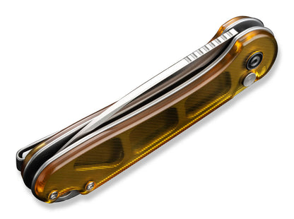 CIVIVI Button Lock Elementum II Ultem Amber