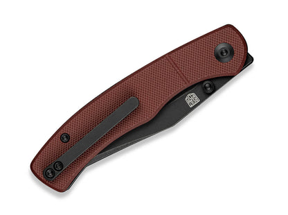 CIVIVI Clingman Nitro-V G10 Burgundy Black Stonewash