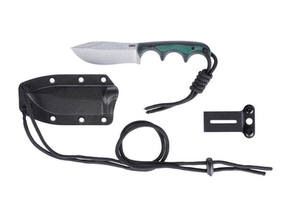 CRKT Minimalist Nessmuk Micarta Green