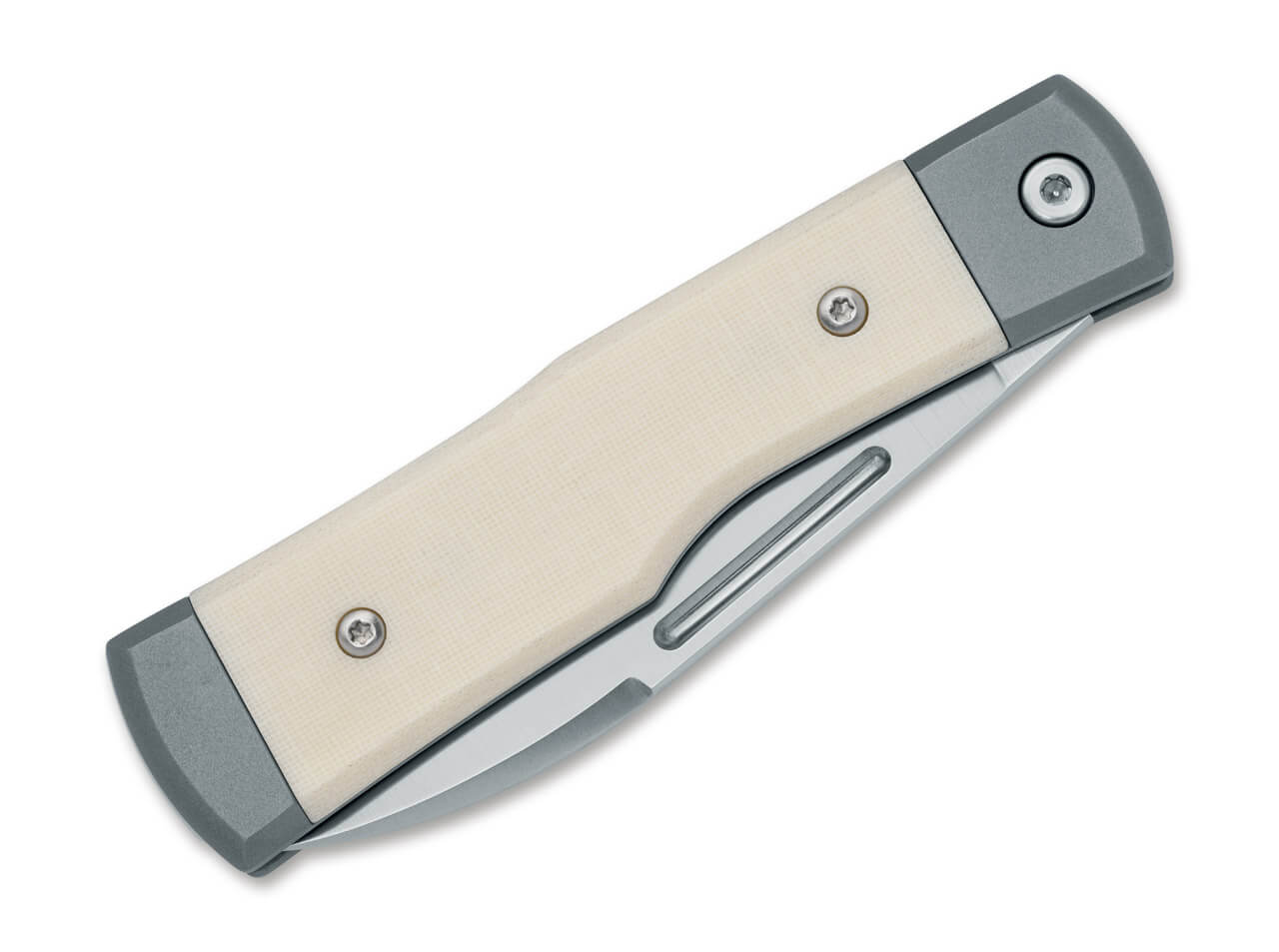 Fox Knives Gunstock M390 Ti Ivory G10