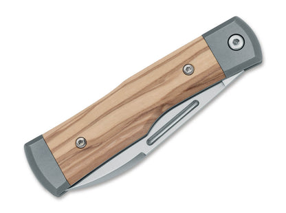 Fox Knives Gunstock M390 Ti Olive Wood