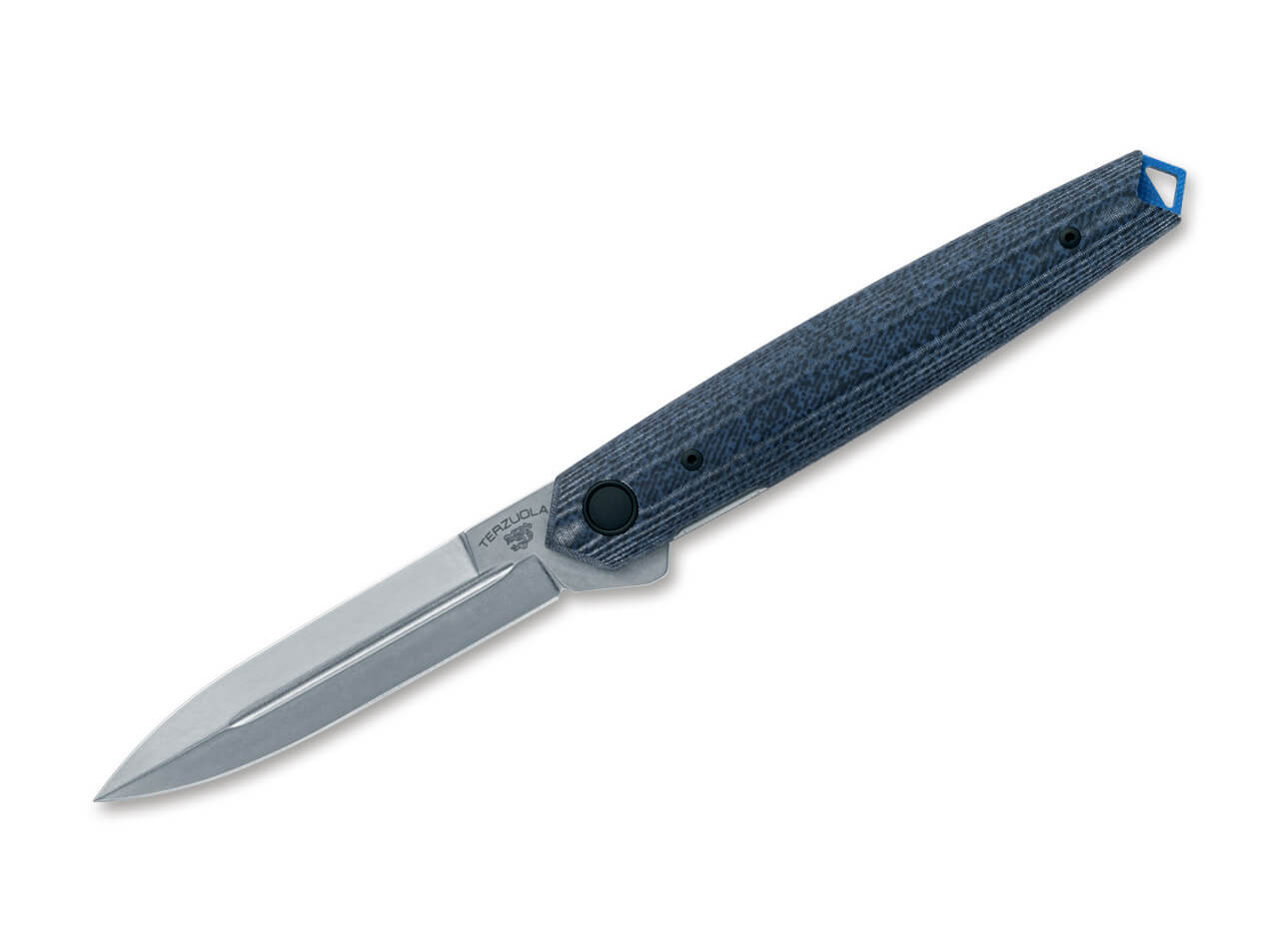 Fox Knives Terzuola Pacifico MagnaCut Denim Micarta