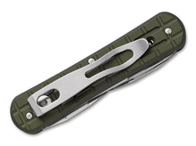 Fox Knives Vulpis 130-F3 Grenade Pattern Aluminum Green