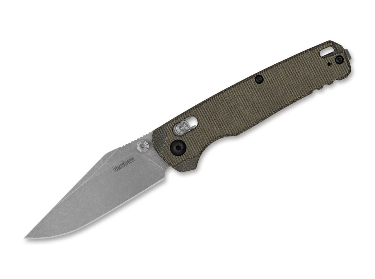 Kershaw Bel Air Clip Point MagnaCut OD Micarta