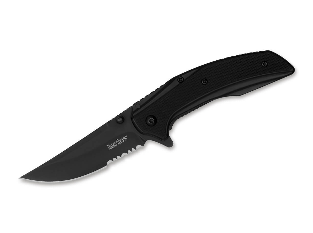 Kershaw Outright Black Serrated