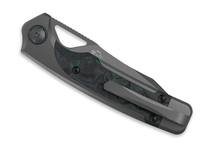 Kizer Ara S45VN Grey Ti Camo CF Brittany Blue