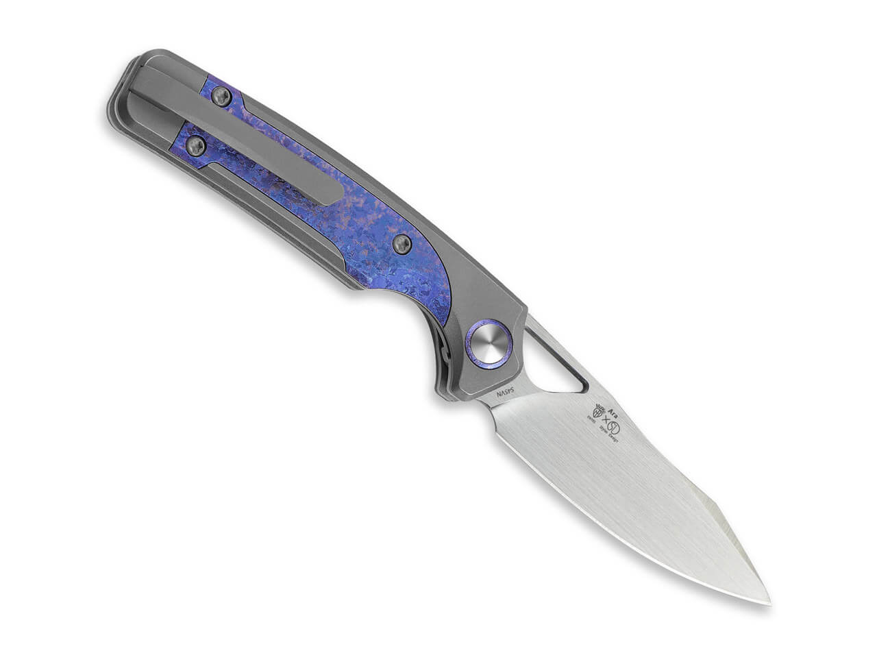Kizer Ara S45VN Grey Ti Purple Snowflake
