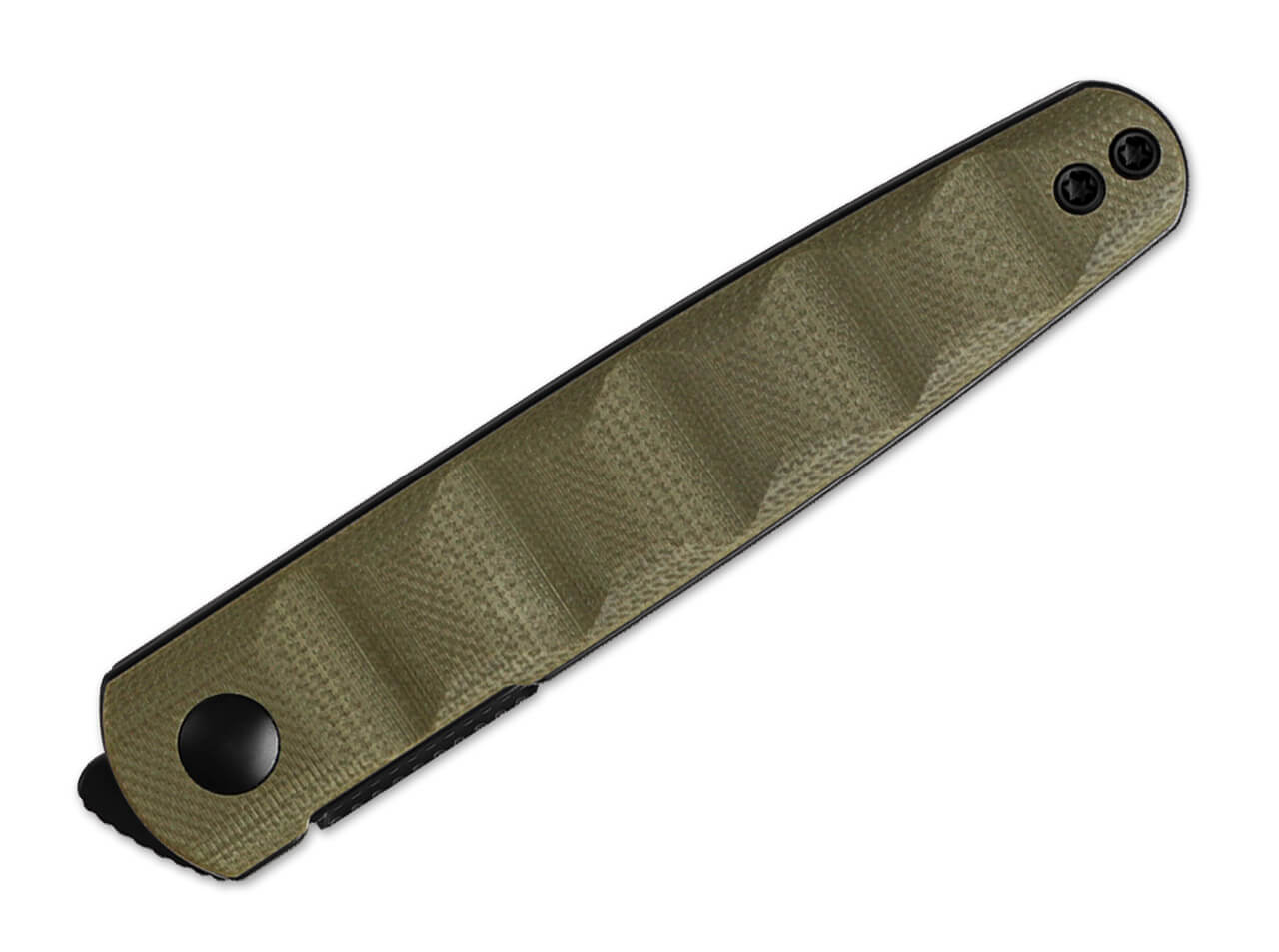 Kizer Bamboo Nitro-V Black PVD OD Green G10