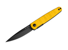 Kizer Bamboo Nitro-V Black PVD Yellow G10