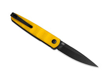 Kizer Bamboo Nitro-V Black PVD Yellow G10