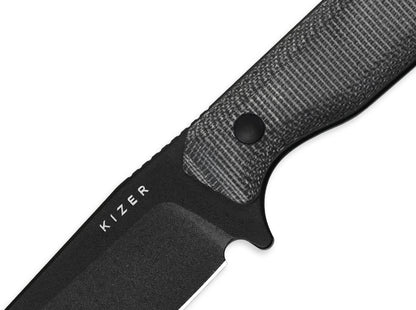 Kizer Begleiter Fix CPM-3V Micarta All Black