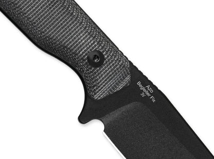 Kizer Begleiter Fix CPM-3V Micarta All Black