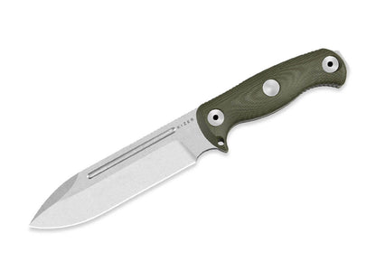 Kizer Drop Bear Fix 7 AEB-L Green Micarta