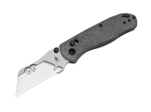 Kizer Drop Bear Utility Dark Grey Micarta