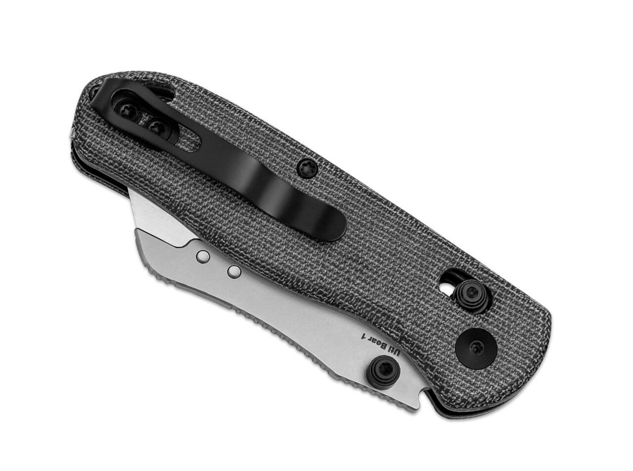 Kizer Drop Bear Utility Dark Grey Micarta