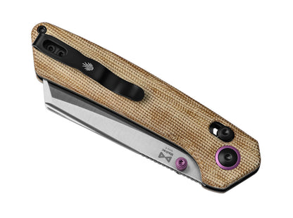 Kizer Madrac Nitro-V Natural Micarta