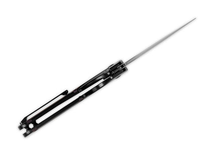 Kizer Militaw Titanium Fatcarbon Purple Haze