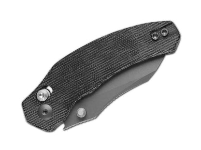 Kizer Mini Bulldog Nitro-V Green Micarta